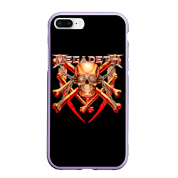 Чехол для iPhone 7Plus/8 Plus матовый Megadeth 1