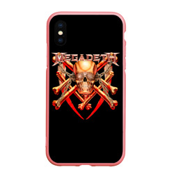 Чехол для iPhone XS Max матовый Megadeth 1