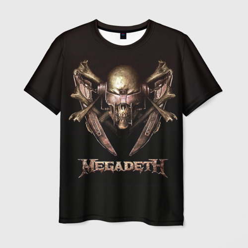 Мужская футболка 3D Megadeth 3