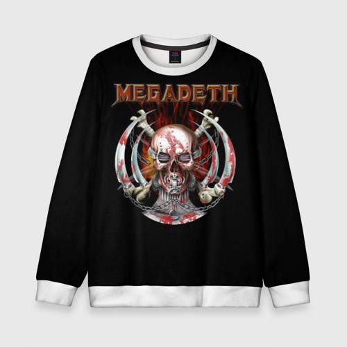 Детский свитшот 3D Megadeth 5, цвет 3D печать