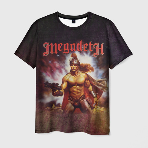 Мужская футболка 3D Megadeth 6, цвет 3D печать