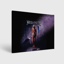 Холст прямоугольный Megadeth 7
