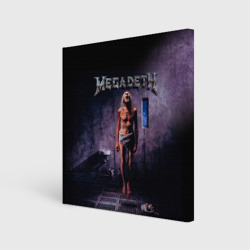 Холст квадратный Megadeth 7