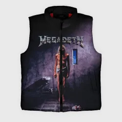 Мужской жилет утепленный 3D Megadeth 7