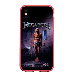 Чехол для iPhone XS Max матовый Megadeth 7