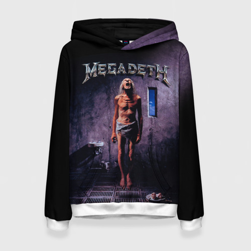 Женская толстовка 3D Megadeth 7, цвет 3D печать