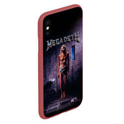 Чехол для iPhone XS Max матовый Megadeth 7 - фото 2