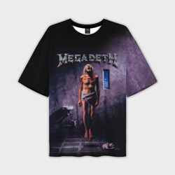Мужская футболка oversize 3D Megadeth 7