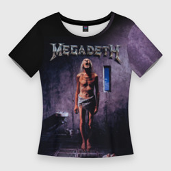 Женская футболка 3D Slim Megadeth 7