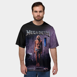 Мужская футболка oversize 3D Megadeth 7 - фото 2