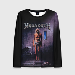 Женский лонгслив 3D Megadeth 7