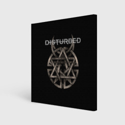 Холст квадратный Disturbed 2