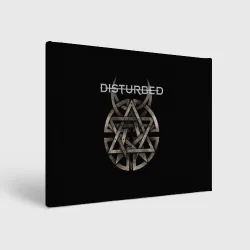 Холст прямоугольный Disturbed 2