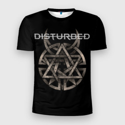 Мужская футболка 3D Slim Disturbed 2