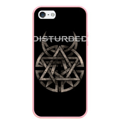 Чехол для iPhone 5/5S матовый Disturbed 2