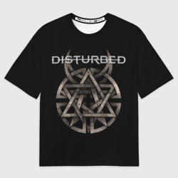 Мужская футболка oversize 3D Disturbed 2