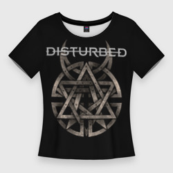 Женская футболка 3D Slim Disturbed 2