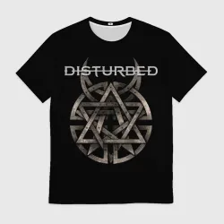 Мужская футболка 3D Disturbed 2