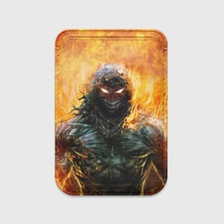 Картхолдер Magsafe магнитный Disturbed guy in fire