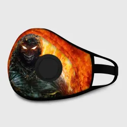 Маска из неопрена Disturbed guy in fire