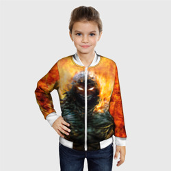 Детский бомбер 3D Disturbed guy in fire - фото 2