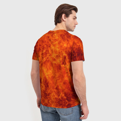 Мужская футболка 3D Disturbed 7, цвет 3D печать - фото 4