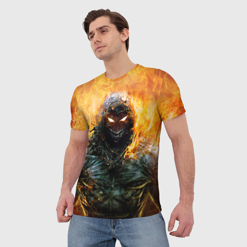 Мужская футболка 3D Disturbed 7, цвет 3D печать - фото 3