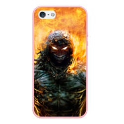 Чехол для iPhone 5/5S матовый Disturbed 7