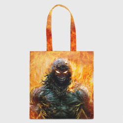 Шоппер 3D Disturbed guy in fire