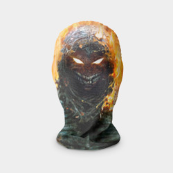 Маска карнавальная 3D Disturbed guy in fire