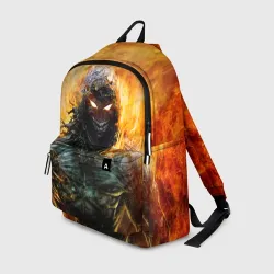 Рюкзак 3D Disturbed guy in fire