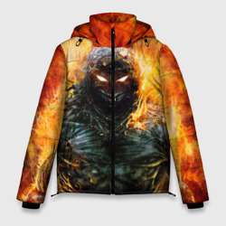 Мужская зимняя куртка 3D Disturbed 7