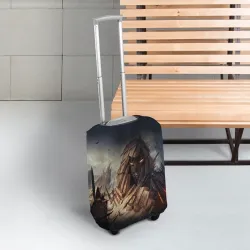 Чехол для чемодана 3D Disturbed guy mountain - фото 2