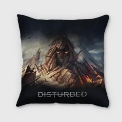 Подушка 3D Disturbed guy mountain