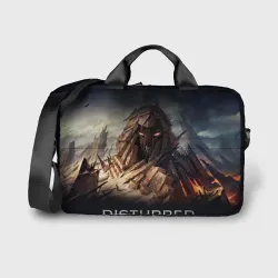 Сумка для ноутбука 3D Disturbed guy mountain