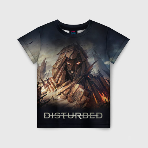 Детская футболка 3D Disturbed 8, цвет 3D печать