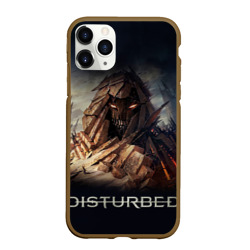 Чехол для iPhone 11 Pro Max матовый Disturbed 8