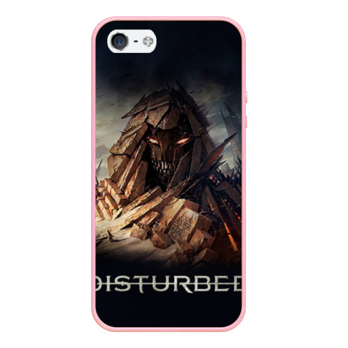 Чехол для iPhone 5/5S матовый Disturbed 8