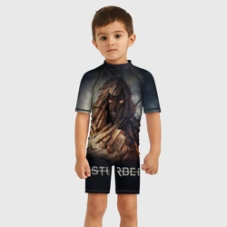 Детский купальный костюм 3D Disturbed guy mountain - фото 2