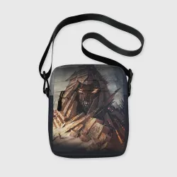 Сумка через плечо 3D Disturbed guy mountain