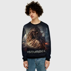 Мужской свитшот 3D Disturbed guy mountain - фото 2