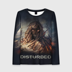 Женский лонгслив 3D Disturbed 8