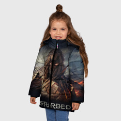 Зимняя куртка для девочек 3D Disturbed 8 - фото 2