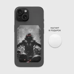 Картхолдер Magsafe магнитный Disturbed guy dark - фото 2