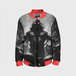 Детский бомбер 3D Disturbed guy dark