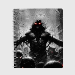Тетрадь Disturbed guy dark