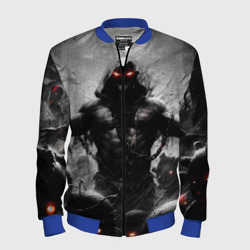 Мужской бомбер 3D Disturbed guy dark
