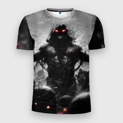 Disturbed 9 – Мужская футболка 3D Slim с принтом купить со скидкой в -9%