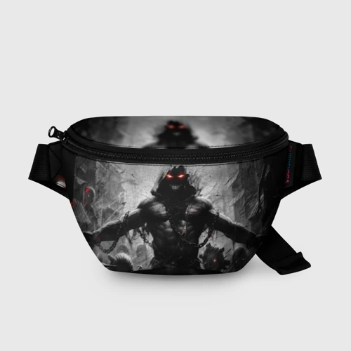 Поясная сумка 3D Disturbed guy dark
