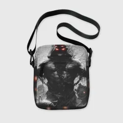 Сумка через плечо 3D Disturbed guy dark